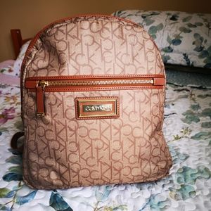 Calvin klein backpack purse
